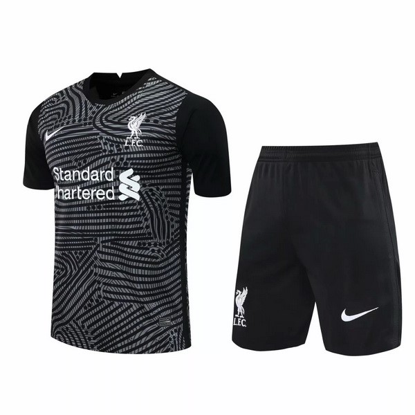 Entrenamiento Liverpool Conjunto Completo 2020-21 Gris Negro